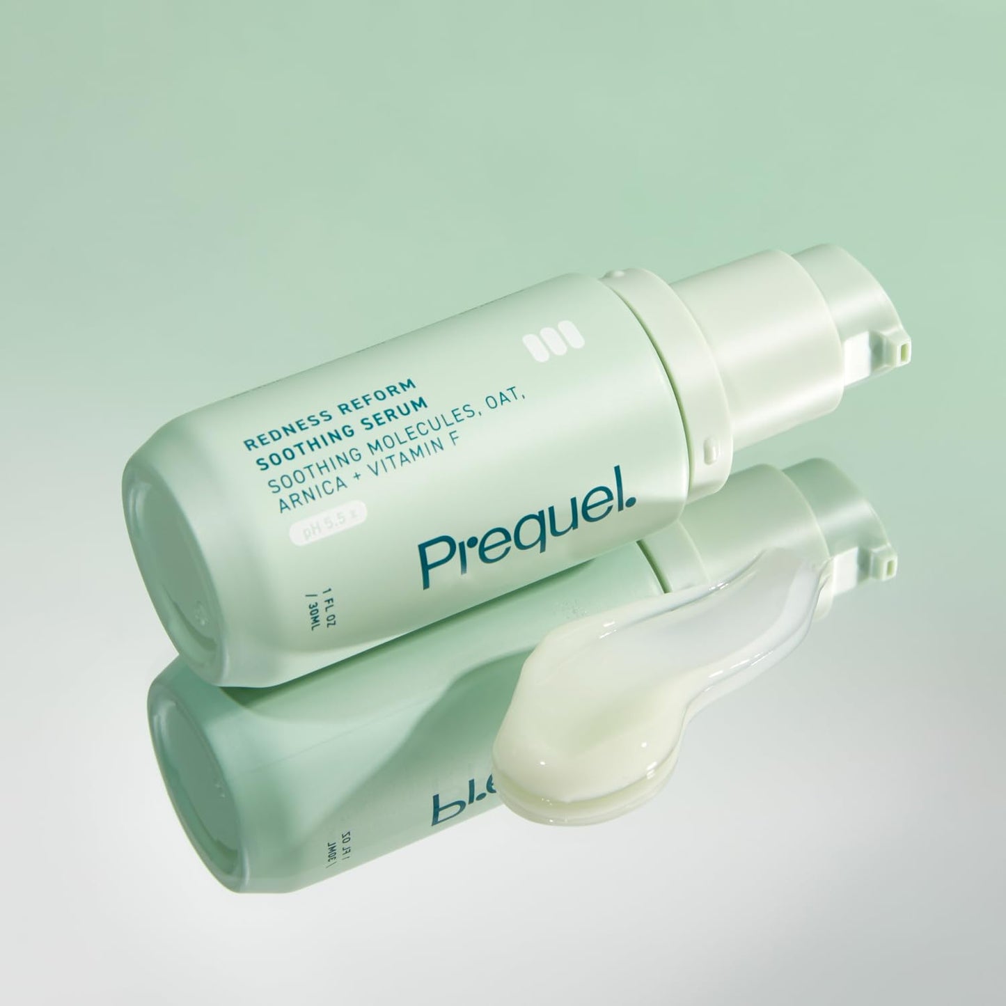Prequel Skin Redness Reform, Calming Serum for Face. Advanced Clinical Optical Corrector for Redness and Discomfort. Soothing Face Serum with Oat Extract for Sensitive Skin. 1oz Pump (Pack of 2)