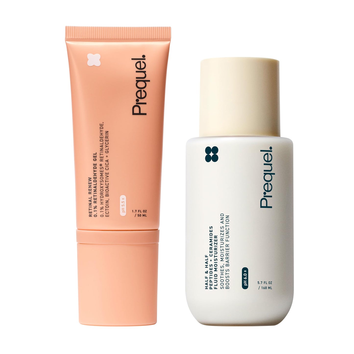 Prequel Skin Half and Half Fluid Moisturizer Lightweight Face Cream