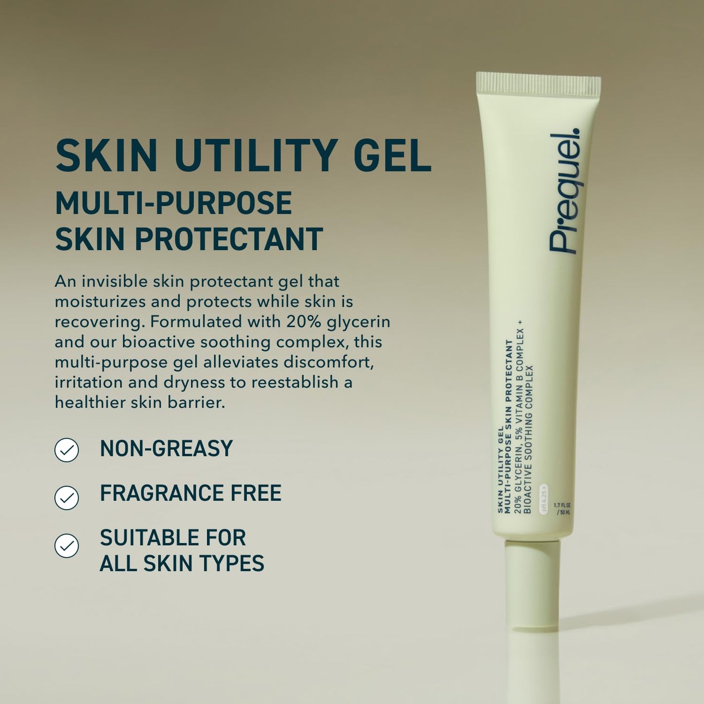 Prequel Skin Utility Gel + Utility Balm Moisturizer Bundle