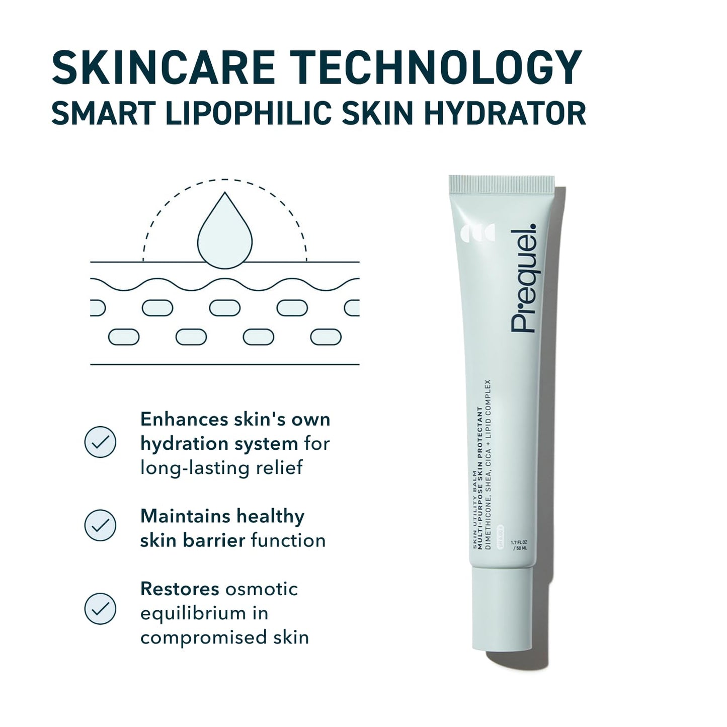 Prequel Skin Utility Balm + Utility Ointment Barrier Care Bundle